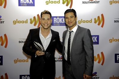 Christian Chaves and Mario Lopez Photo