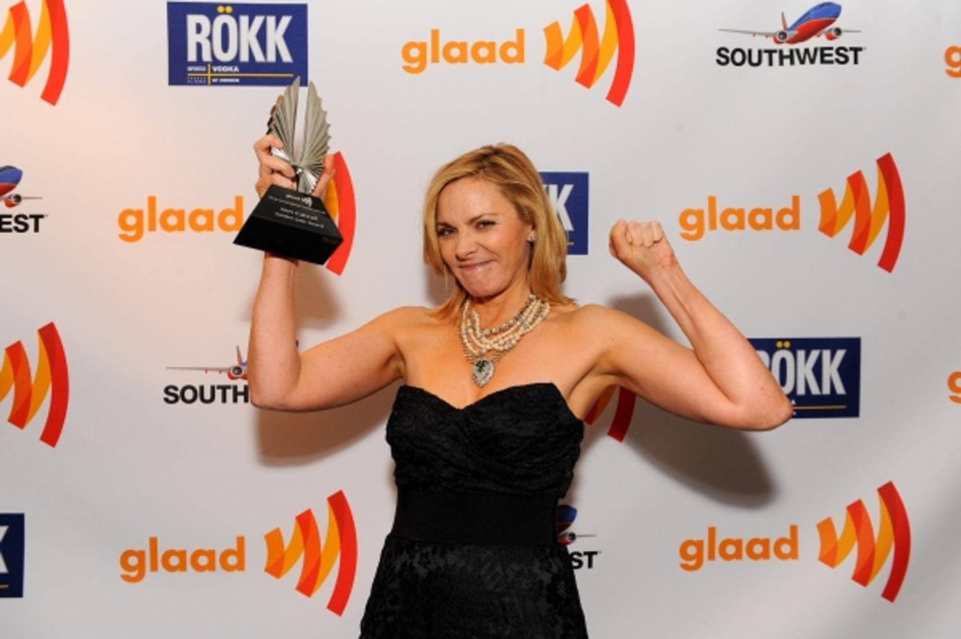 Photo Flash: Mario Lopez, Naya Rivera, Kim Cattrall, et al. at  GLAAD Awards  Image