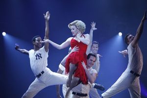 SMASH -- Pilot -- Pictured: (center) Megan Hilty as Ivy Bell -- Photo by: Will Hart/NBC @ BroadwayWorld SMASH -- Pilot -- Pictured: (center) Megan Hilty as Ivy Bell -- Photo by: Will Hart/ Photo