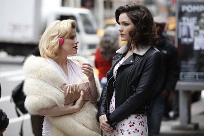 SMASH -- Pilot -- Pictured: (l-r) Megan Hilty as Ivy Bell, Katharine McPhee as Karen  Photo
