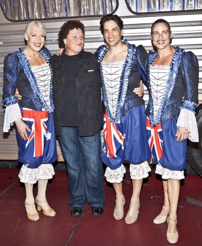 Tony Sheldon, Dot-Marie Jones, Will Swenson and Bryan West Photo