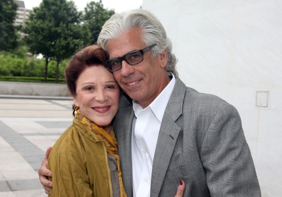 Linda Lavin & husband Steve Bakunas After a Performance of 'Follies' at the John F. Kennedy Center for Performing Arts in Washington, D.C. at 