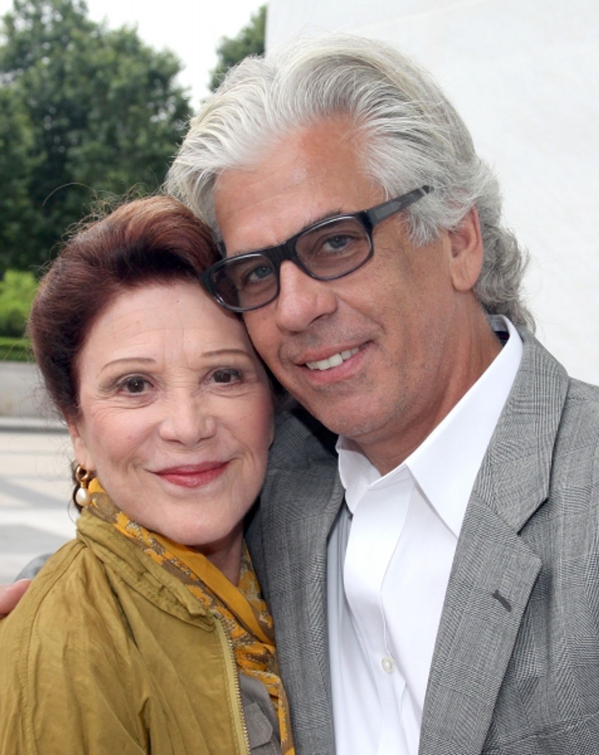 Linda Lavin & husband Steve Bakunas After a Performance of 'Follies' at the John F. Kennedy Center for Performing Arts in Washington, D.C. at 