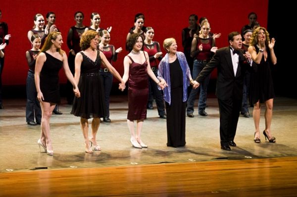 Shannon Lewis, Karen Ziemba, Bebe Neuwirth, Ava Astaire, Lee Roy Reams & Rachelle Rak Photo