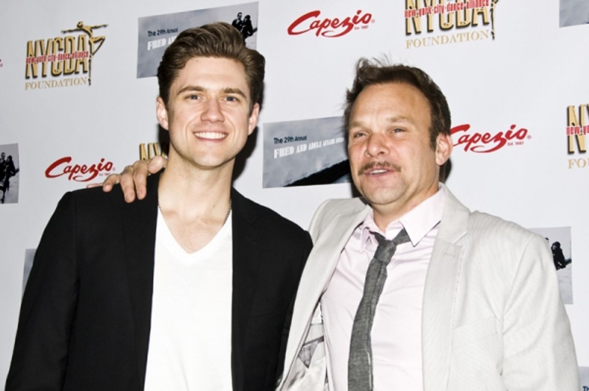Aaron Tveit & Norbert Leo Butz at 