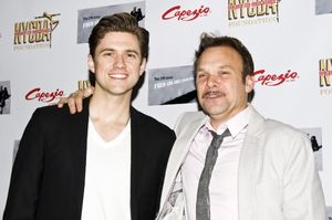 Aaron Tveit & Norbert Leo Butz @ BroadwayWorld Aaron Tveit & Norbert Leo Butz Photo