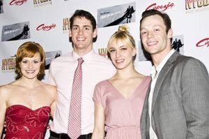 Megan Sikora, Barrett Martin, Samantha Zack & Ryan Watkinson @ BroadwayWorld Megan Sikora, Barrett Martin, Samantha Zack & Ryan Watkinson Photo