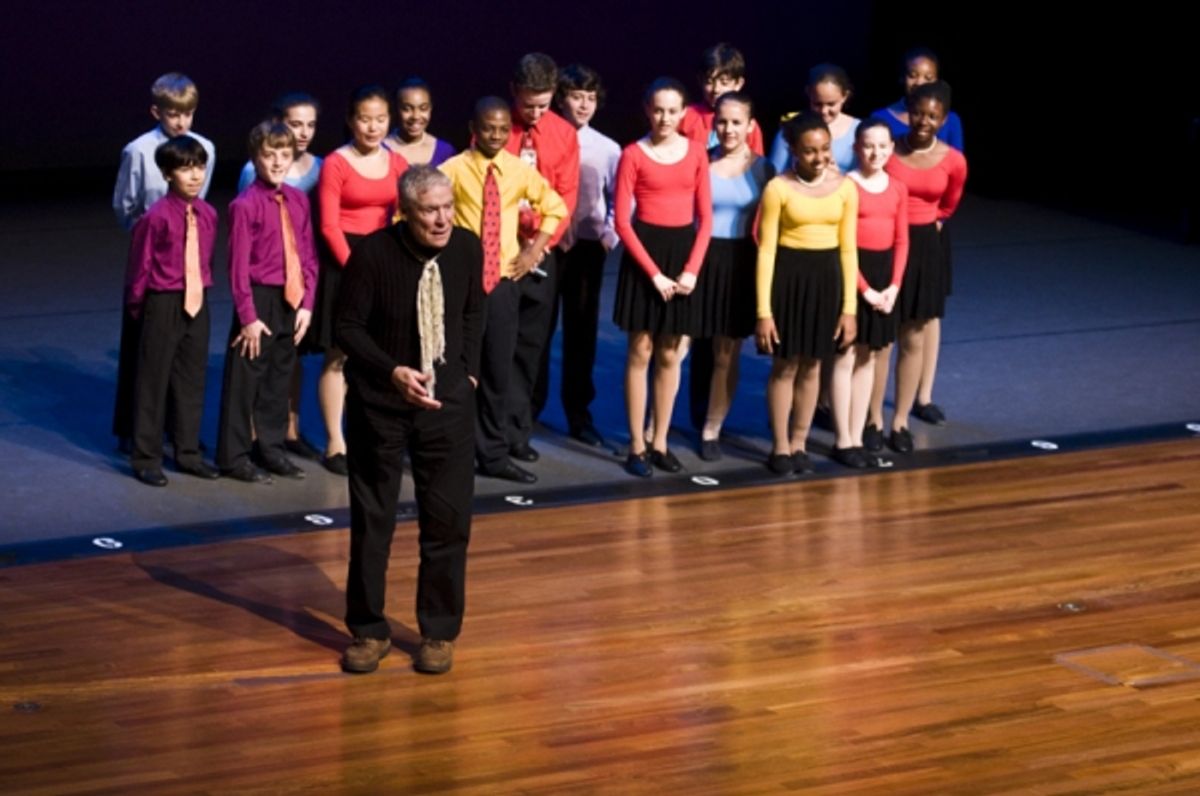 Jacques d'Amboise & students at 