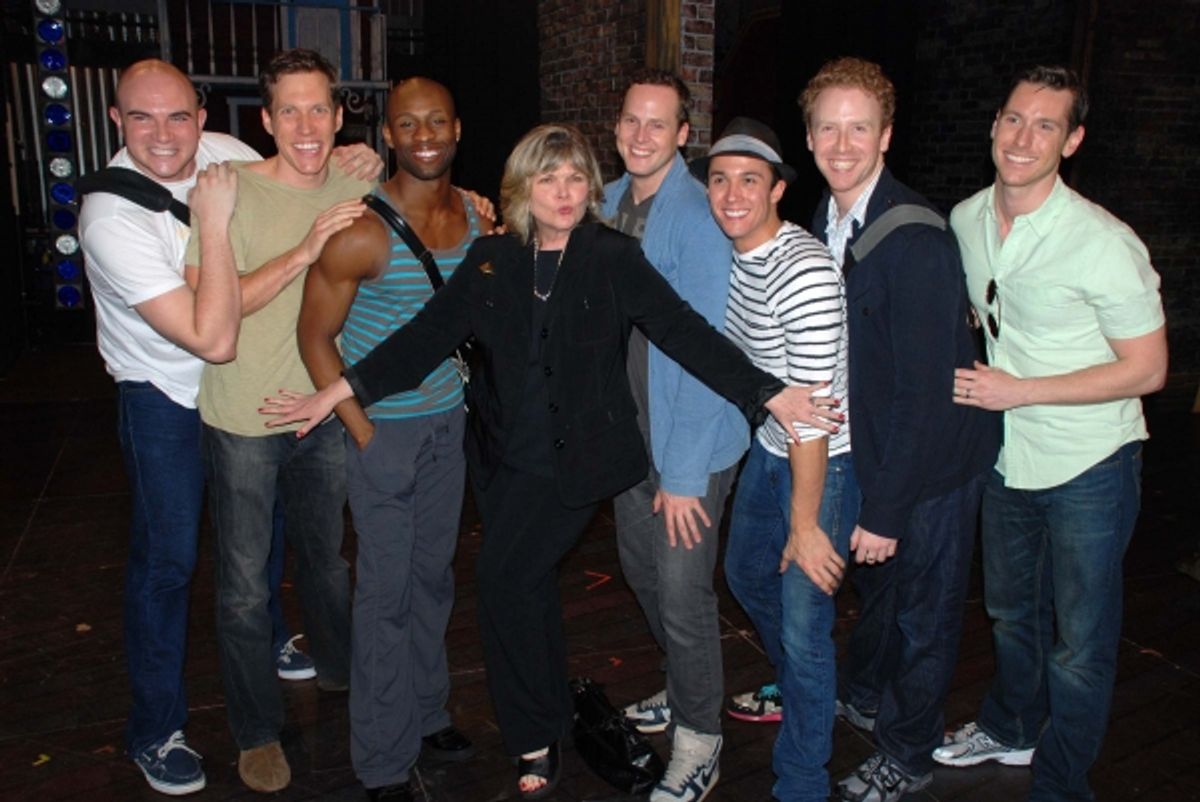 Debra Monk, Cast of CURTAINS at 