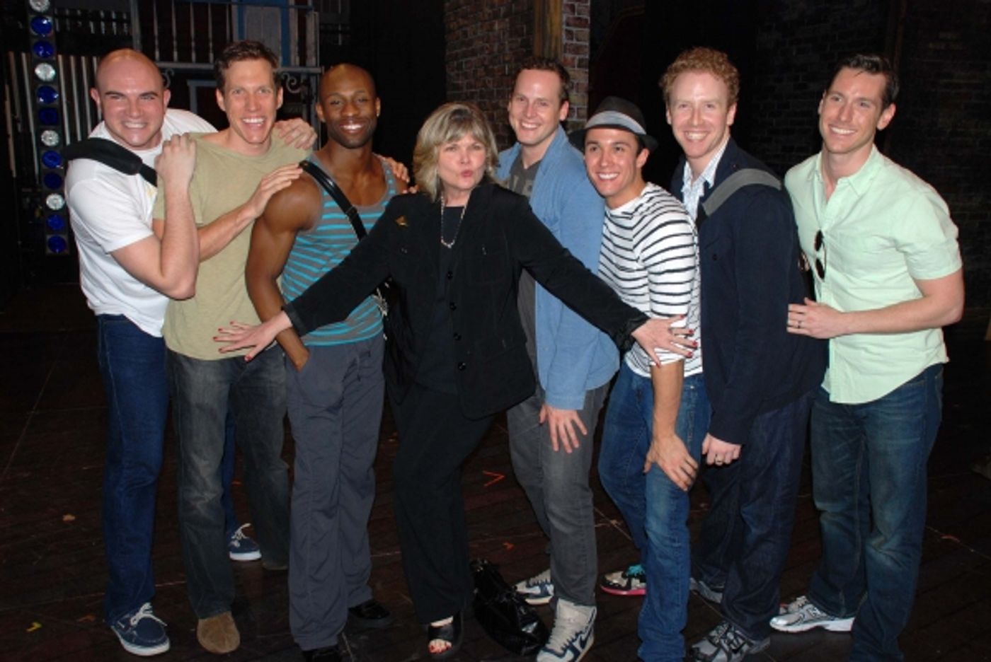 Photo Flash: John Kander, Debra Monk, et al. Visit Paper Mill's CURTAINS  Image