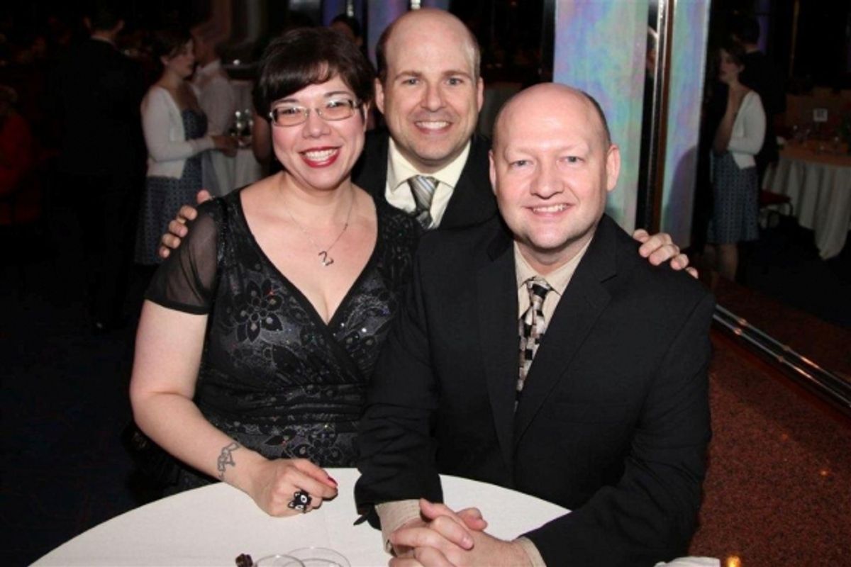 Danielle Giorgetti, Terry Newberry, Travis Fritsche at 