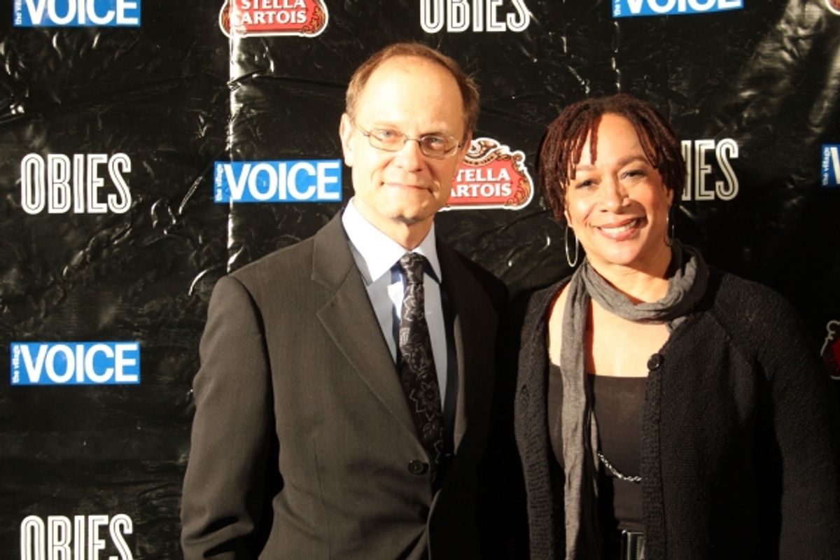 David Hyde Pierce and S. Epatha Merkerson at 