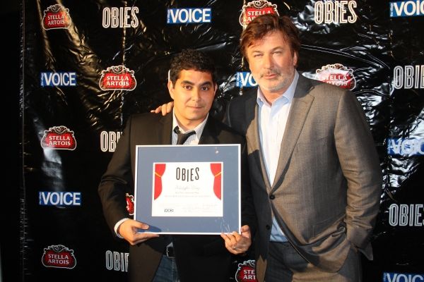 Kristoffer Diaz and Alec Baldwin Photo