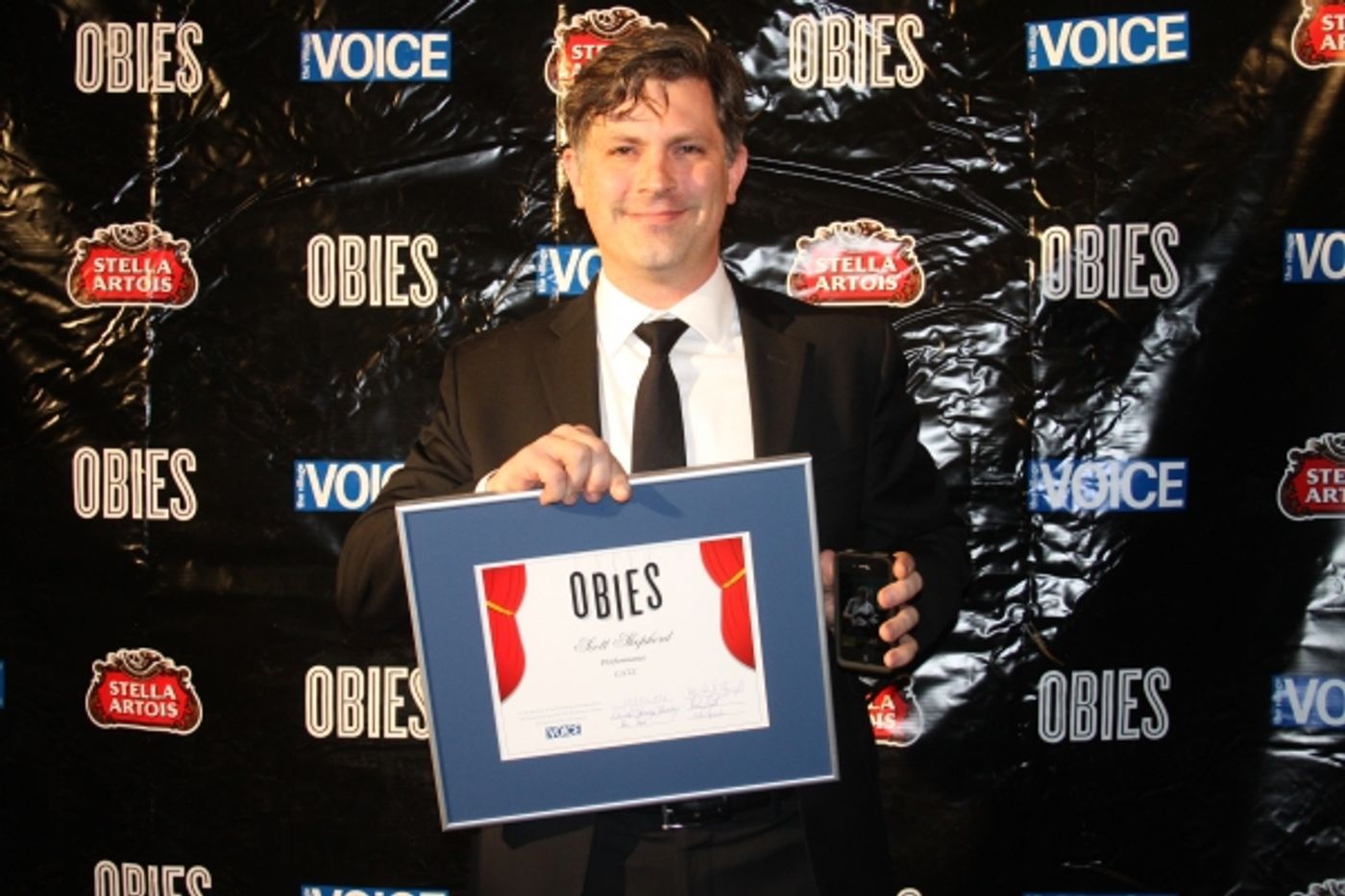 Photo Coverage: CHAD DIETY, Hawke, Abraham & More Win Big at Obie Awards!  Image