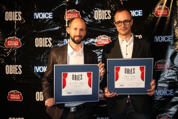 David Israel Reynoso and Stephen Dobbie Photo