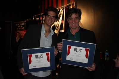 Alex Timbers and Roger Rees Photo