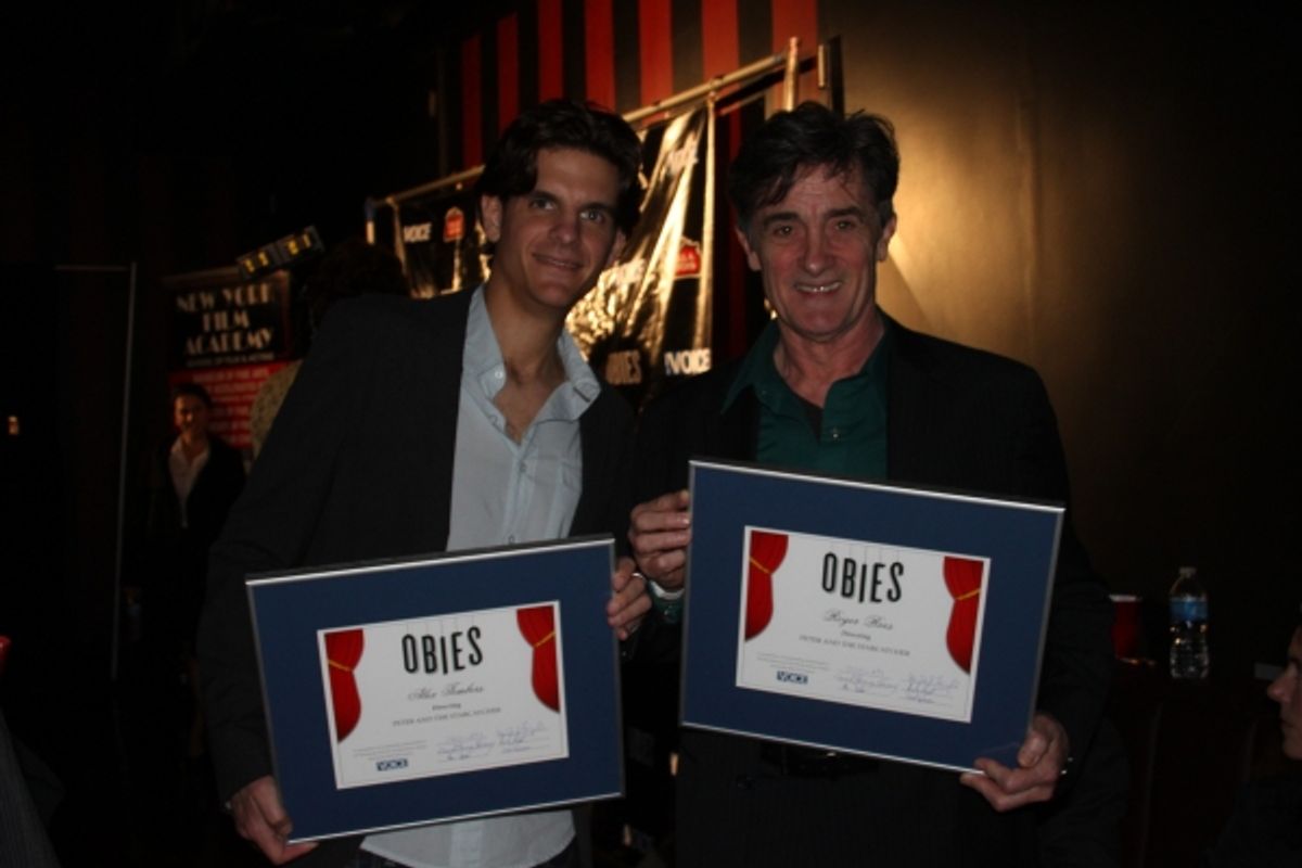 Alex Timbers and Roger Rees at 