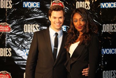 Andrew Rannells and Patina Miller Photo