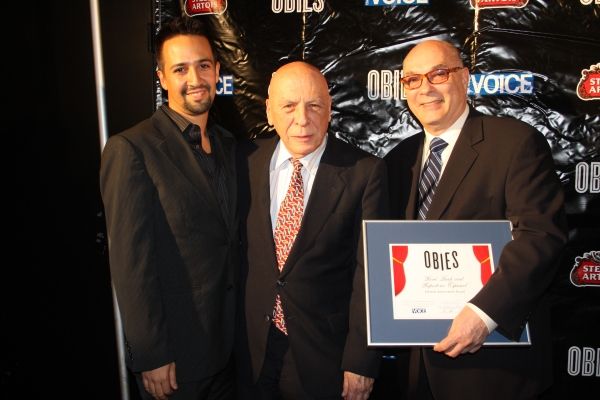 Lin-Manuel Miranda, Rene' Buch and Robert Federico   Photo