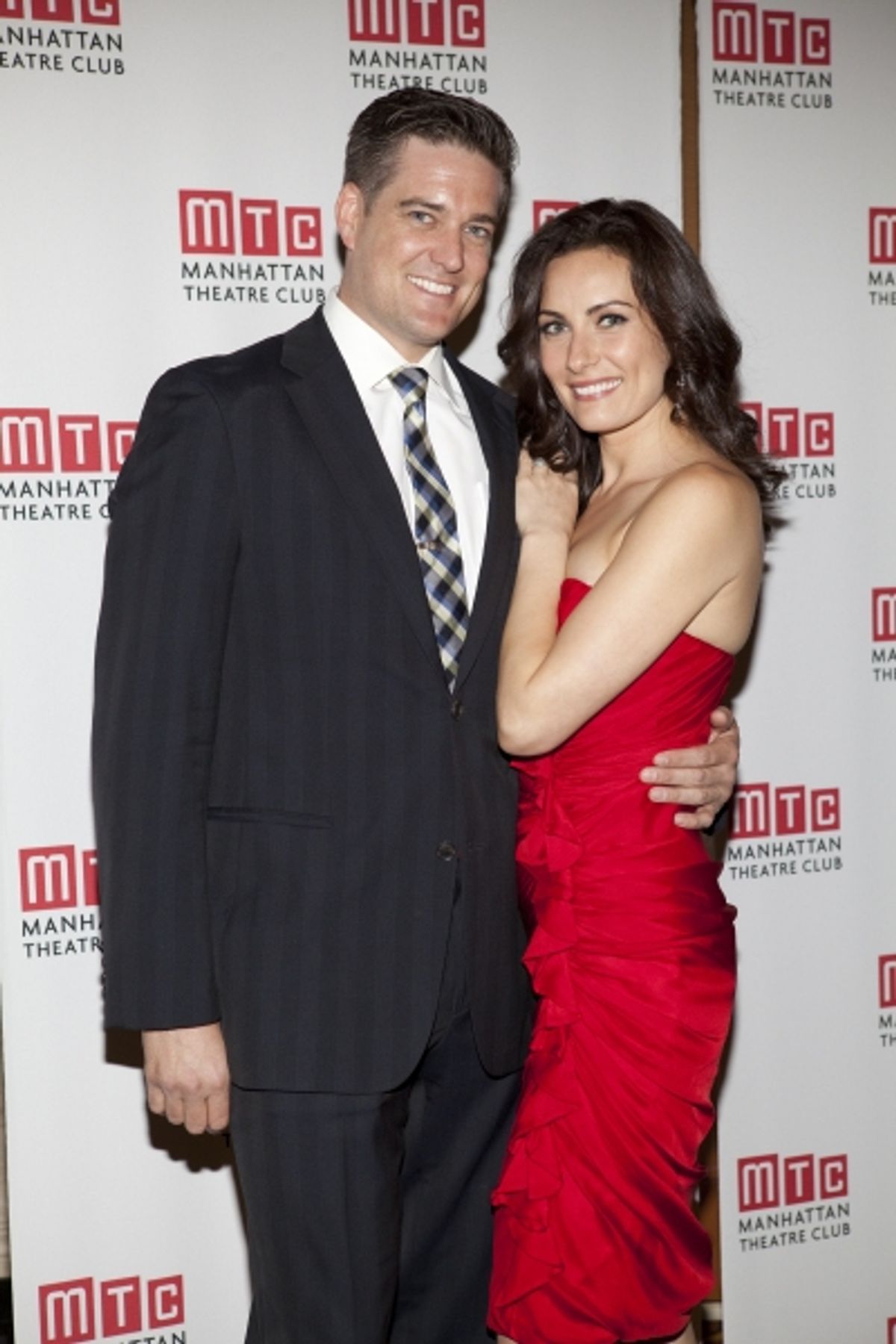 Curt Bouril and Laura Benanti at 