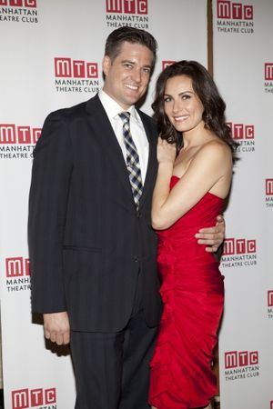 Curt Bouril and Laura Benanti Photo