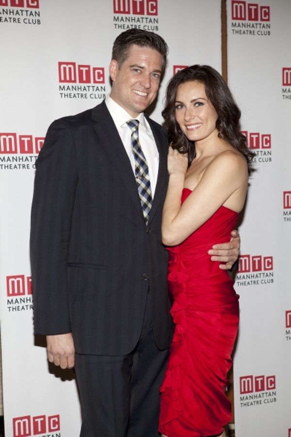 Curt Bouril and Laura Benanti Photo
