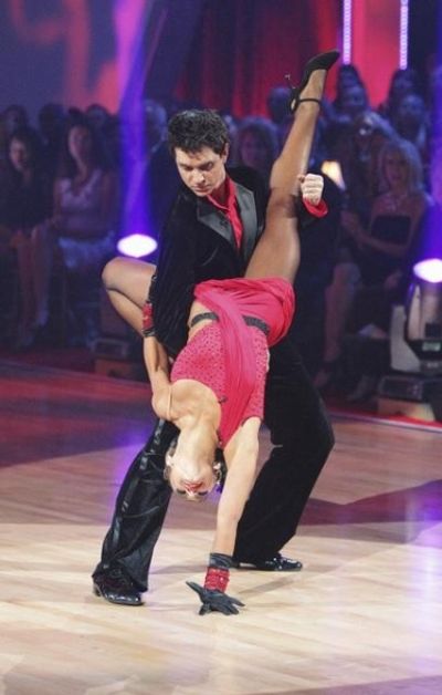 Ralph Macchio, Karina Smirnoff Photo
