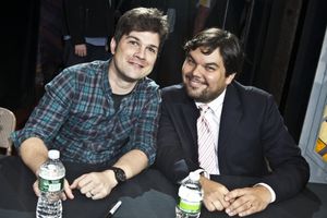 Stephen Oremus and Robert Lopez @ BroadwayWorld Stephen Oremus and Robert Lopez Photo