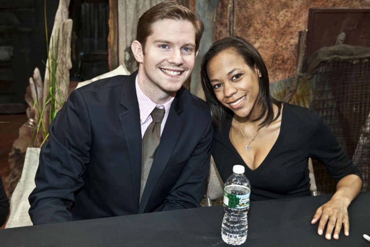 Rory O'Malley and Nikki M. James at 