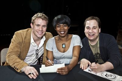 Brian Sears, Valisia LeKae and Jared Gertner Photo