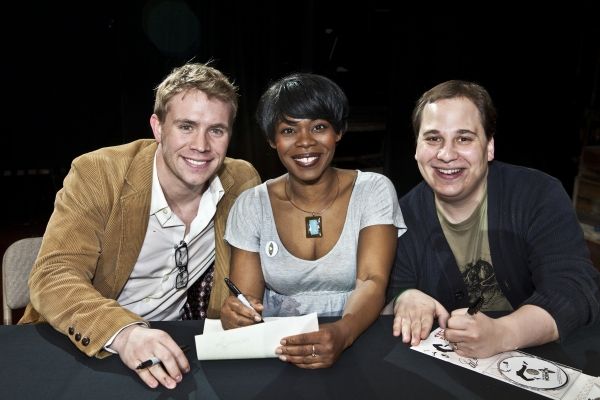 Brian Sears, Valisia LeKae and Jared Gertner Photo