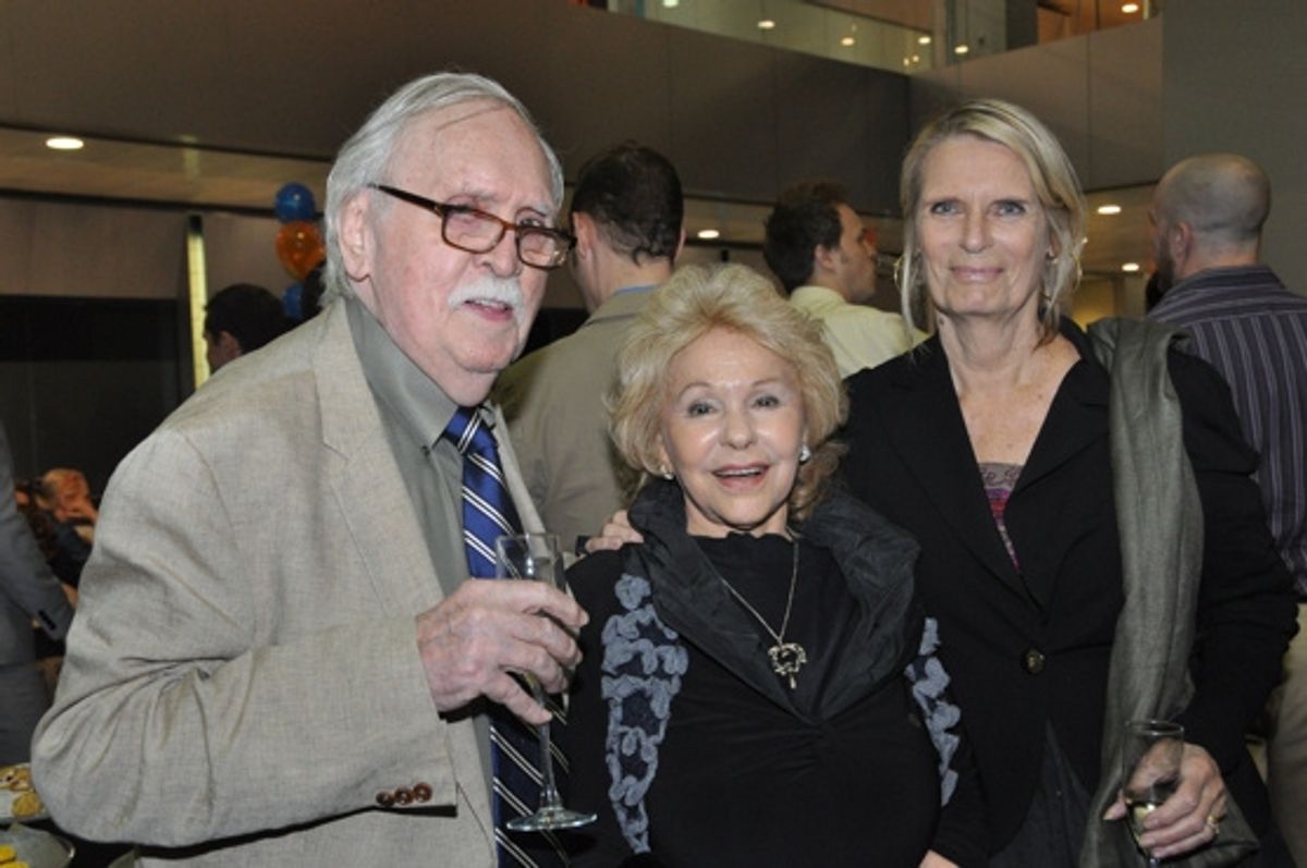 Thomas Meehan,  Elisa Stein and Carolyn Meehan at 