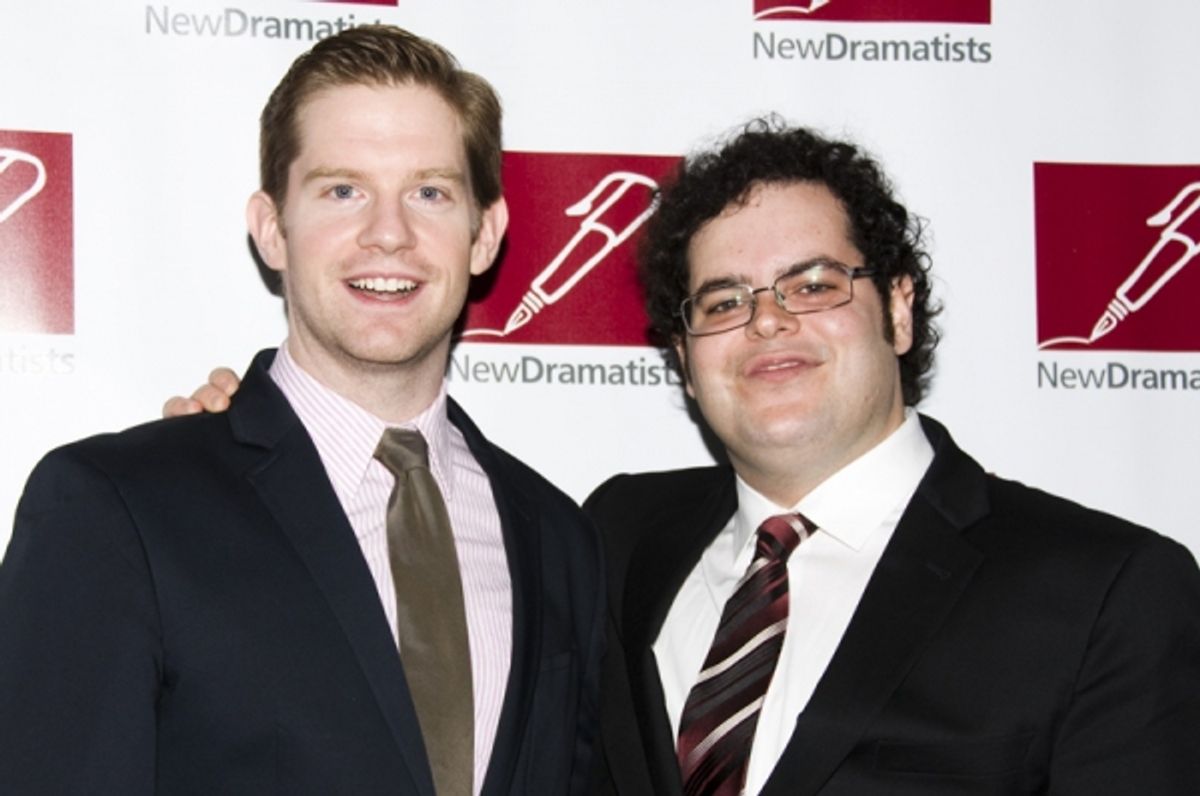 Rory O'Malley & Josh Gad at 