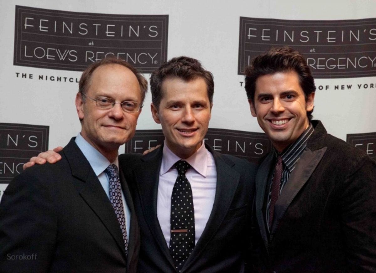 David Hyde Pierce, Tom Postilio, Tony DeSare at 