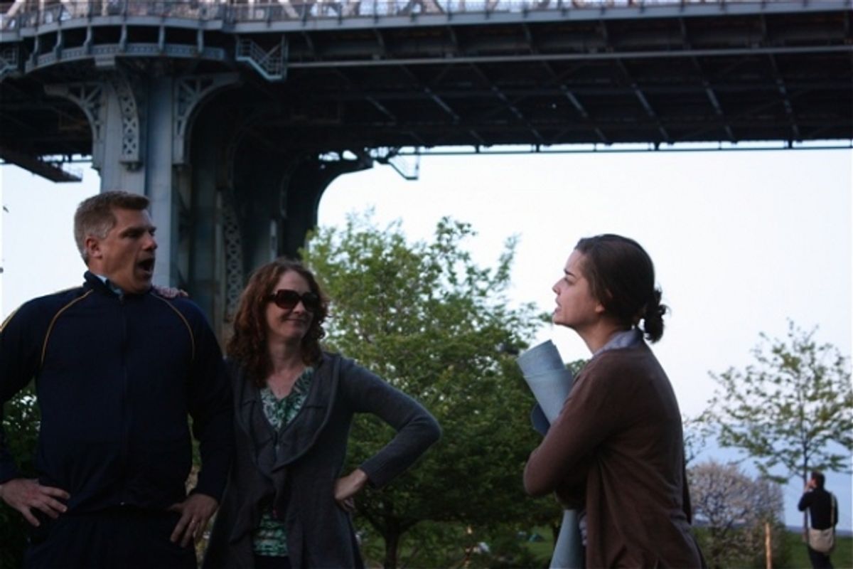 Philip Callen, Renata Hinrichs, and Samantha Walsh at 