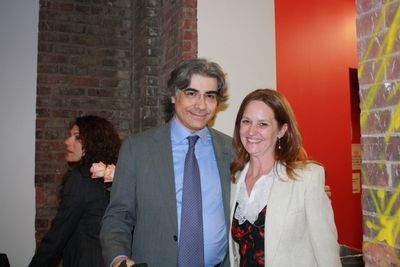 Melissa Leo with Andreas Manolikakis Photo