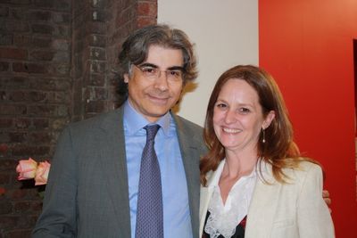 Melissa Leo with Andreas Manolikakis Photo