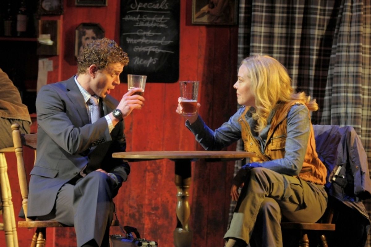 Lucas Hall and Kathryn Meisle at 