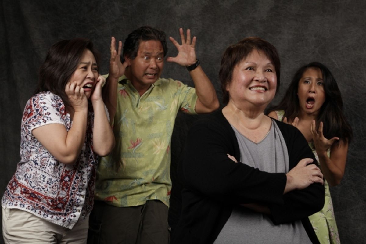 Jodie A. Yamada, Marcus R. Oshiro, Valerie Falla and Nani Morita at 