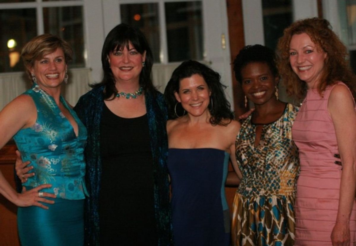 Cady Huffman, Ann Hampton Callaway, Dani Davis, LaChanze, Julie White at 