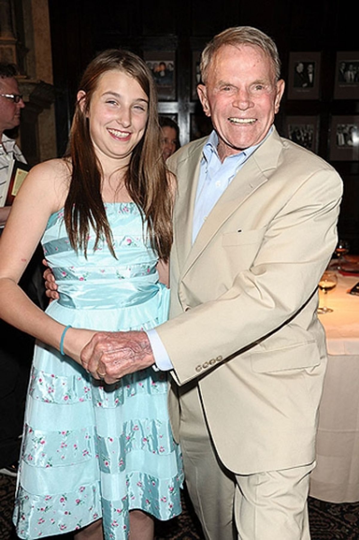 Leah Lane, Ted Hartley at 