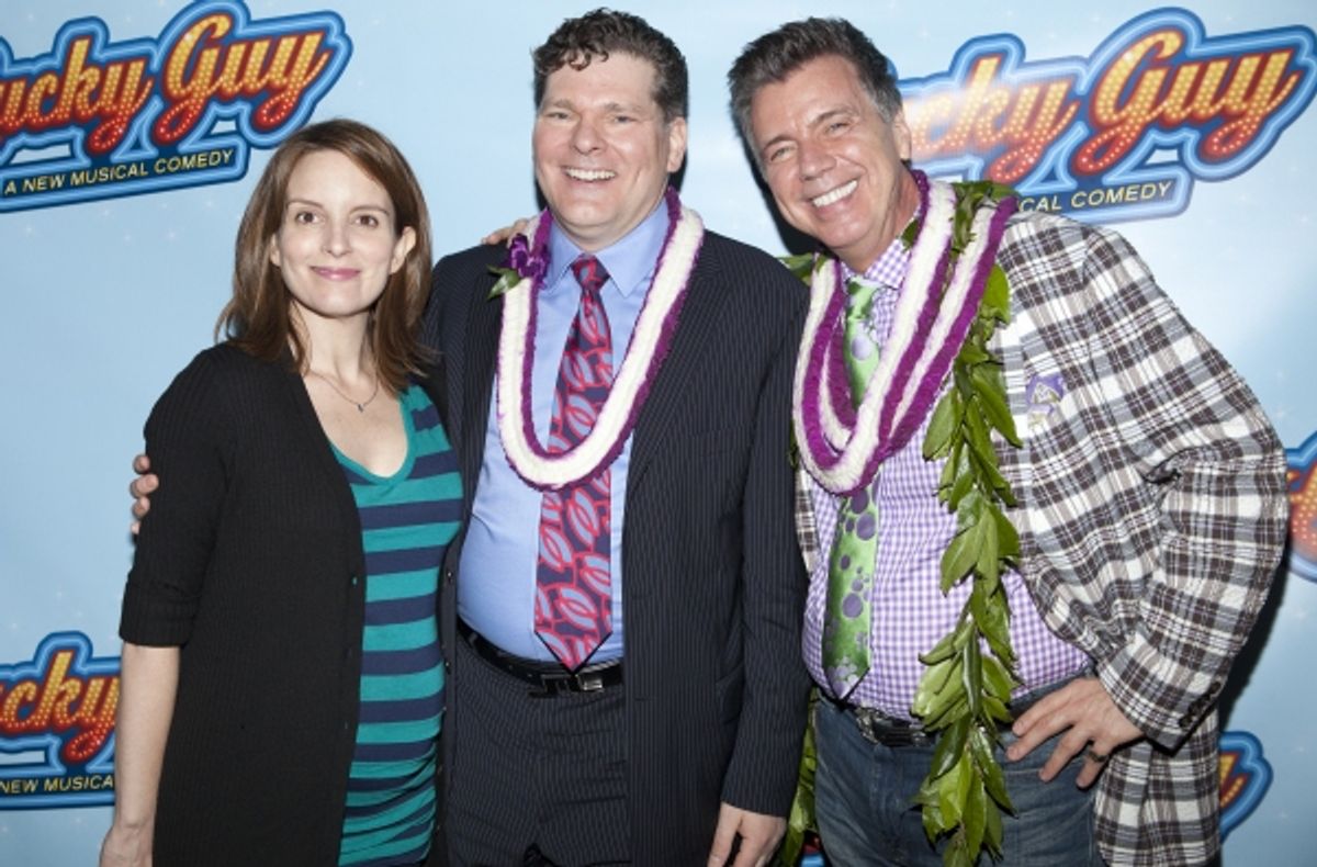 Tina Fey, L. Glenn Poppleton and Willard Beckham at 