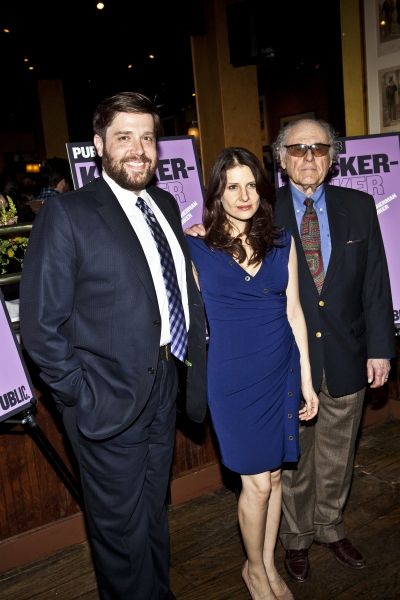Zak Orth, Mia Barron and Bob Dishy Photo