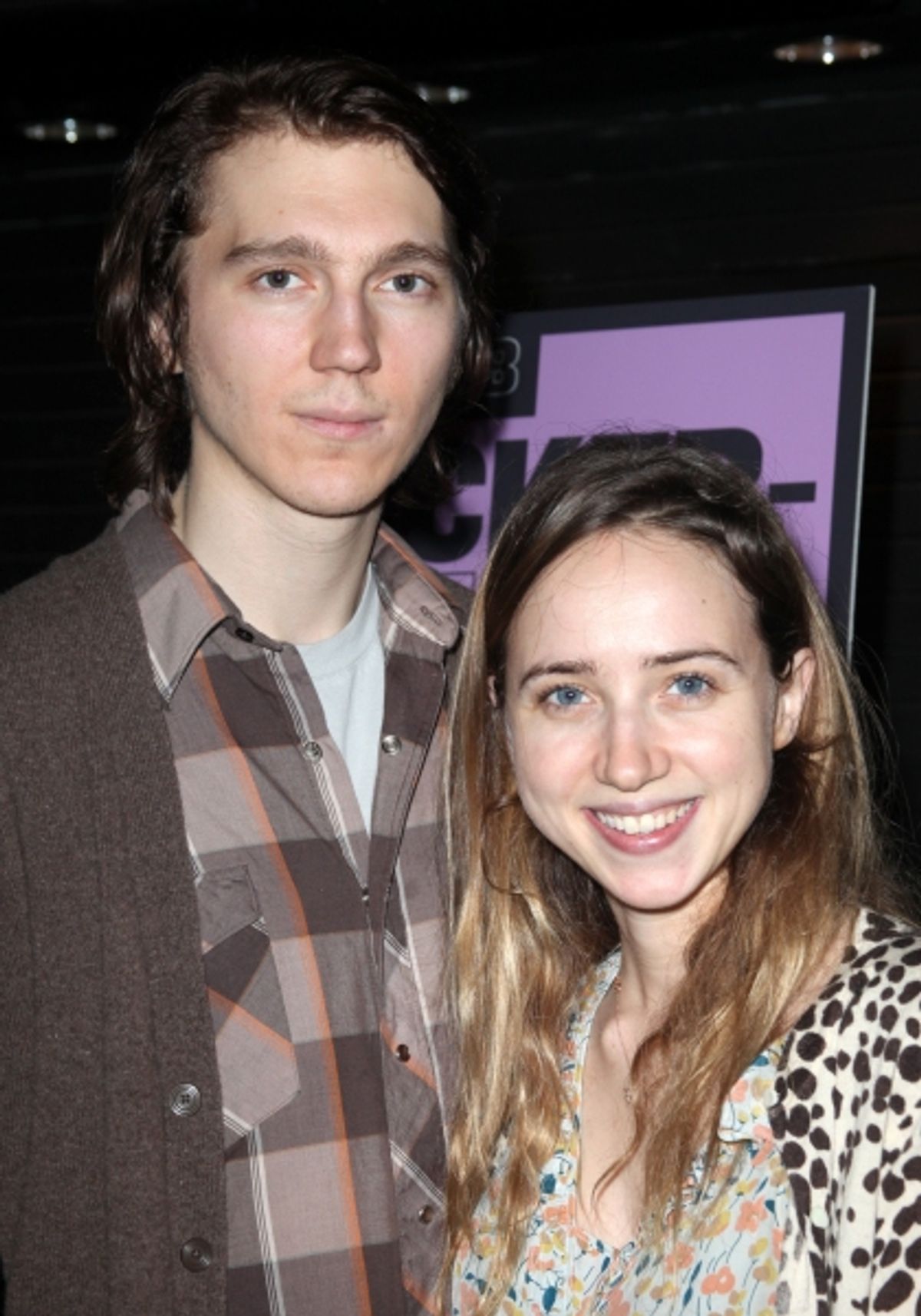 Paul Dano & Zoe Kazan attending the Opening Night Public LAB Production of 'KnickerBocker' at the Public Theater in New York City.  at 