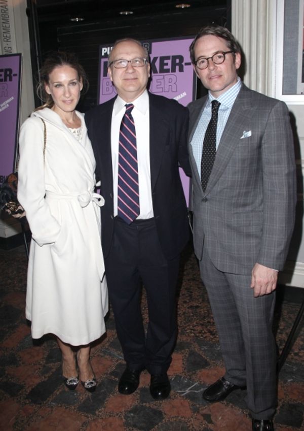 Sarah Jessica Parker, Brother Pippin Parker & Matthew Broderick attending the Opening Photo