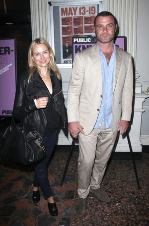 Naomi Watts & Liev Schreiber attending the Opening Night Public LAB Production of 'KnickerBocker' at the Public Theater in New York City. @ BroadwayWorld Naomi Watts & Liev Schreiber attending the Opening Night Public LAB Production of 'Kn Photo
