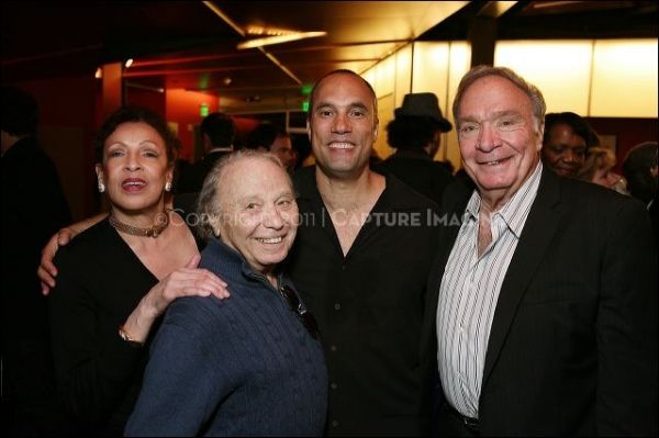 Barbara Fouch-Roseboro (widow of John Roseboro), Bernie Zimmerman, Creator/Performer  Photo