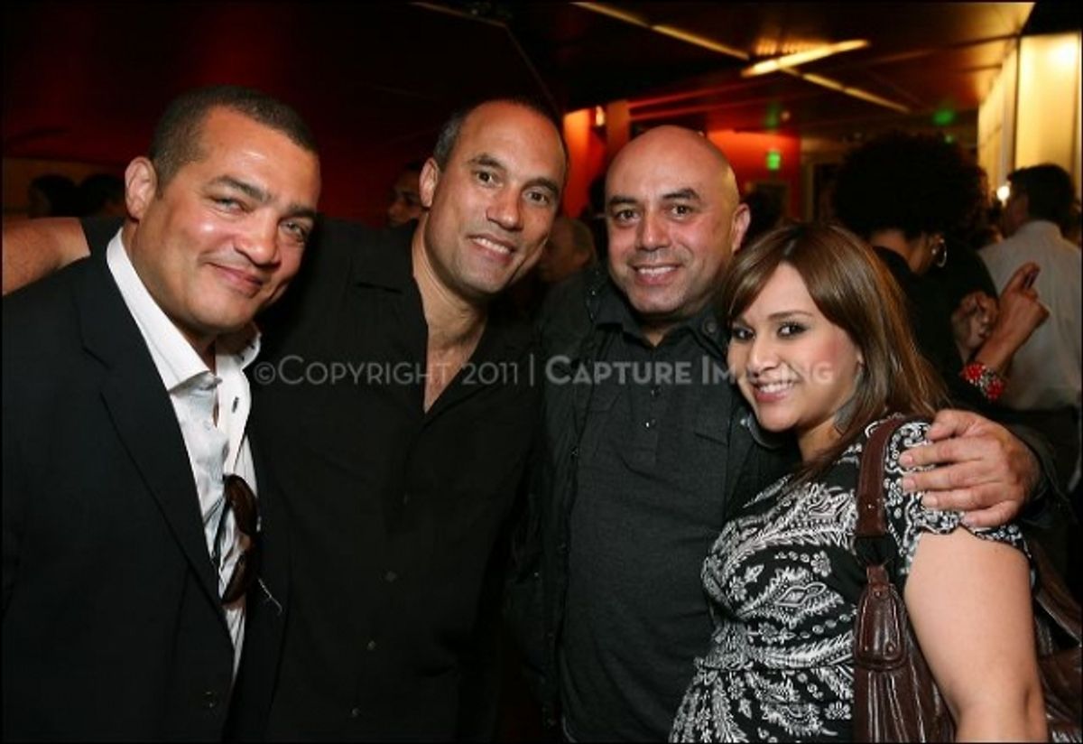 Steven Adams, Creator/Performer Roger Guenveur Smith, Culture Clash member actor Herbert Siguenza and Samantha Hernandez at 