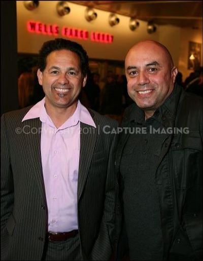 Culture Clash members Ric Salinas (L) and Herbert Siguenza 
 Photo
