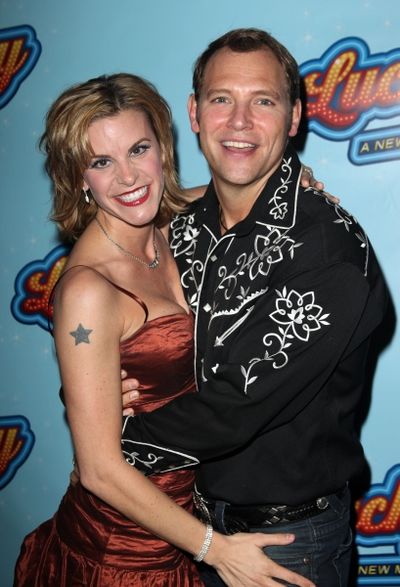 Jenn Colella & Jim Newman attending the Opening Night After Party for 'Lucky Guy' at  Photo